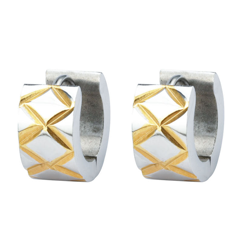 Wholesale Stainless Steel Pattern Earrings